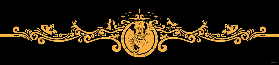 Minnie Mouse in a heroic ensemble will adorn the bow of the Disney Treasure