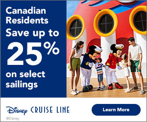 Disney Cruise Line Canadian Resident Offer: Save Up to 25% on Select Sailings