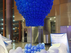 allianz seguradora balloon decor escultura allianz balão ar quente