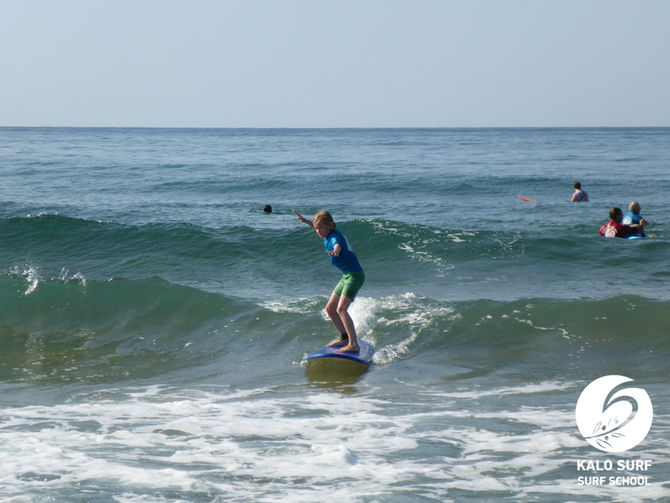 Three Generations Family Surfing in Crete