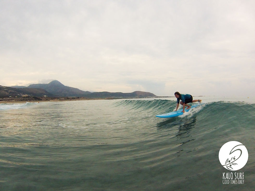 surfen in falassarna, beach break, surfer, ocean, wave, nature, mountain