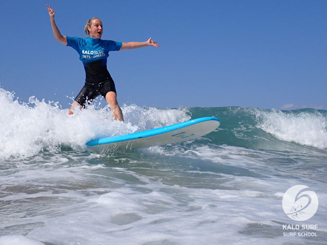 Surfing Week No 32 - Surfing in August in Crete, Greece
