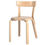 Thumbnail: Authentic Chair 69 by Alvar Aalto for Artek two enlighten natural