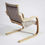 Thumbnail: Armchair 406 by Alvar Aalto for Artek Two Enlighten rear profile