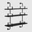 Thumbnail: Small Mathieu Matégot Démon Shelf System for GUBI two enlighten triple black