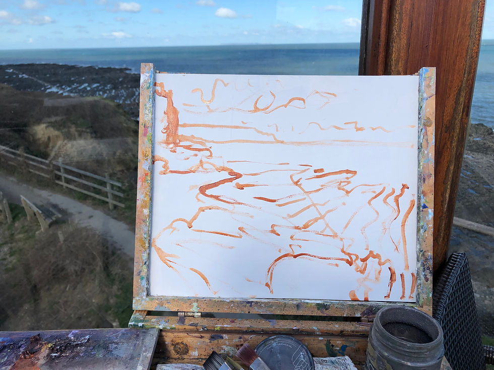 Thumbnail: Light on the Sea Paint Out At The Pier house - 31/03/2022