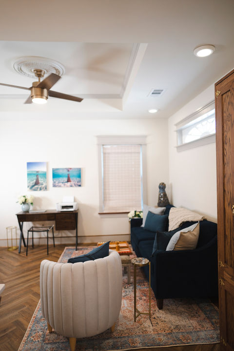 living room original art