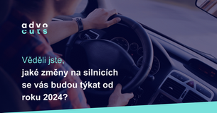 Zákonné novinky pro řidiče v roce 2024