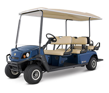 Cushman Shuttle 6 transport vehicle