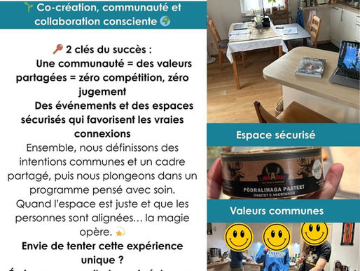 🌱 Co-création, communauté et collaboration consciente 🌍