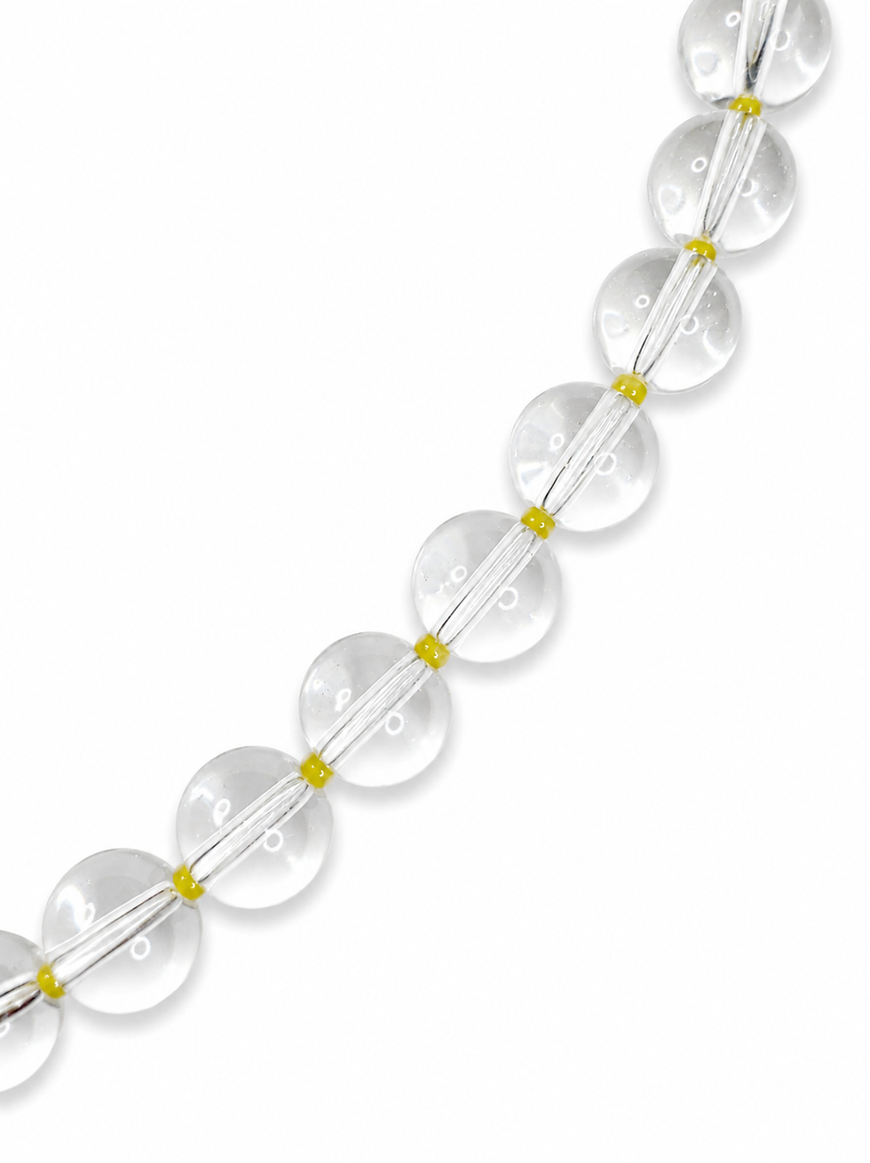 Thumbnail: Clear Orb & Yellow Bracelet