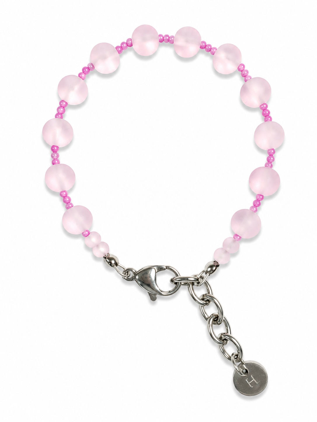 Frosty Pink Bracelet
