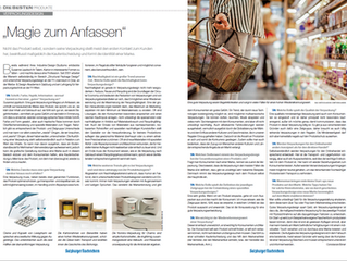 Magie zum Anfassen- Interview in den Salzburger Nachrichten 04.12.2020