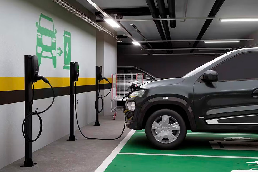 carregador elétrico em condomínio