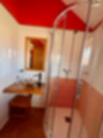 Baño de cabaña familiar