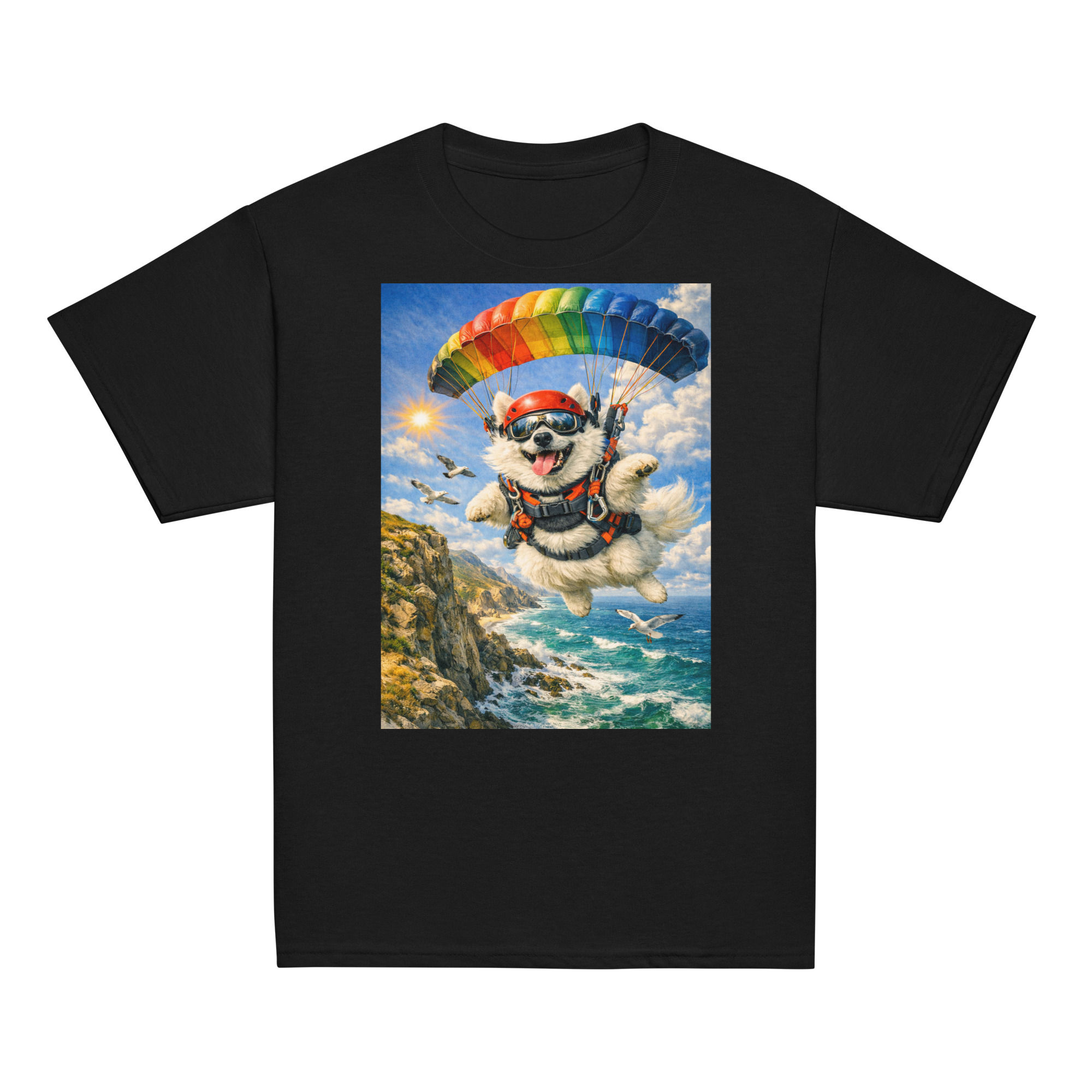 Samoyed - Paragliding - Youth Classic Tee