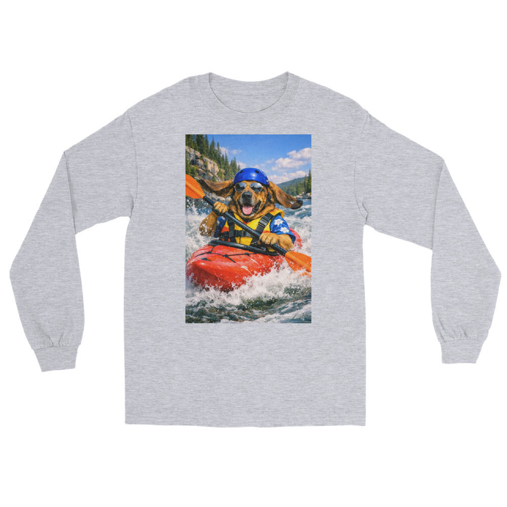 Bloodhound - Whitewater Kayaking - Unisex Long Sleeve Shirt