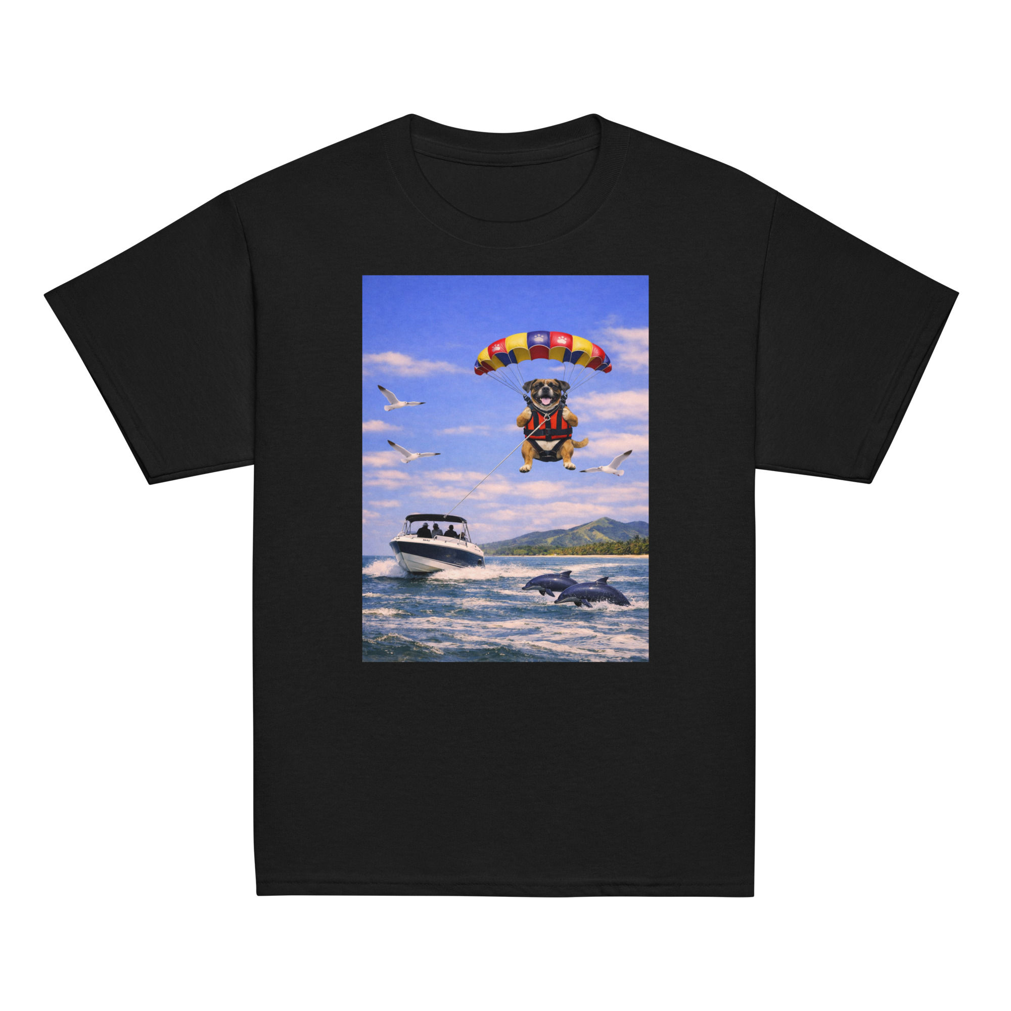 Boxer - Parasailing - Youth Classic Tee