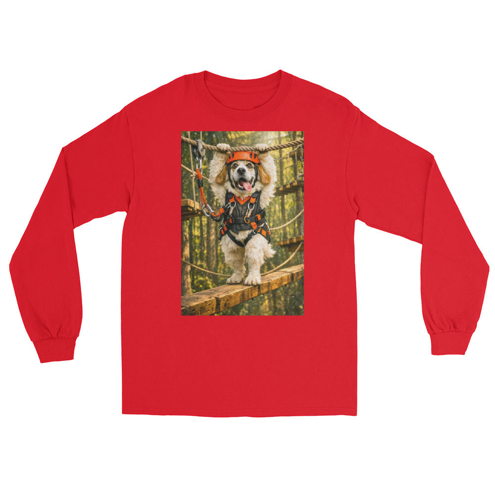 Clumber Spaniel - Top Ropes Course - Unisex Long Sleeve Shirt