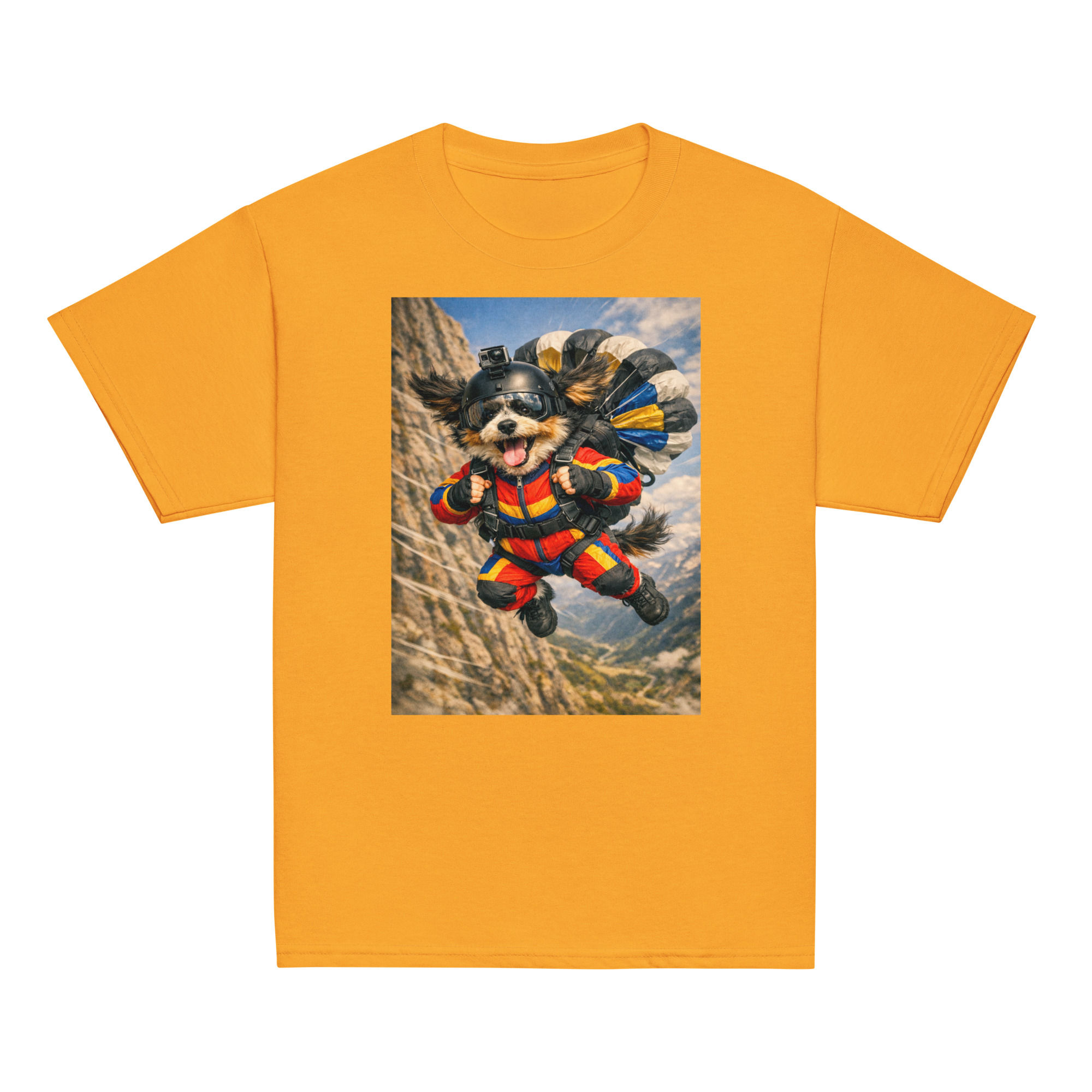 Bernedoodle - BASE Jumping - Youth Classic Tee