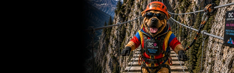 Shar Pei Via Ferrata Bridge