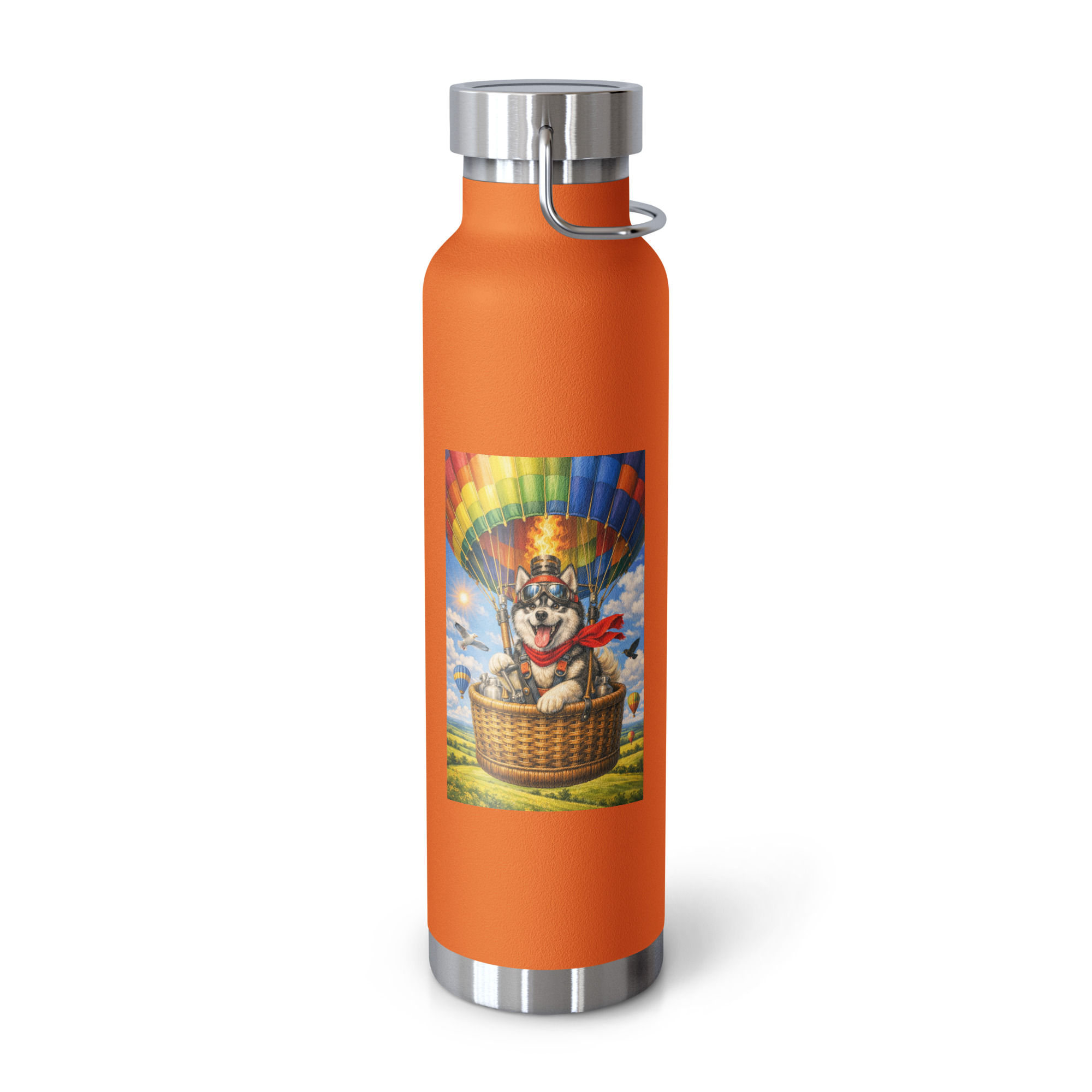 Husky - Hot Air Balloon - Copper Vacuum Insulated Bottle (22oz)