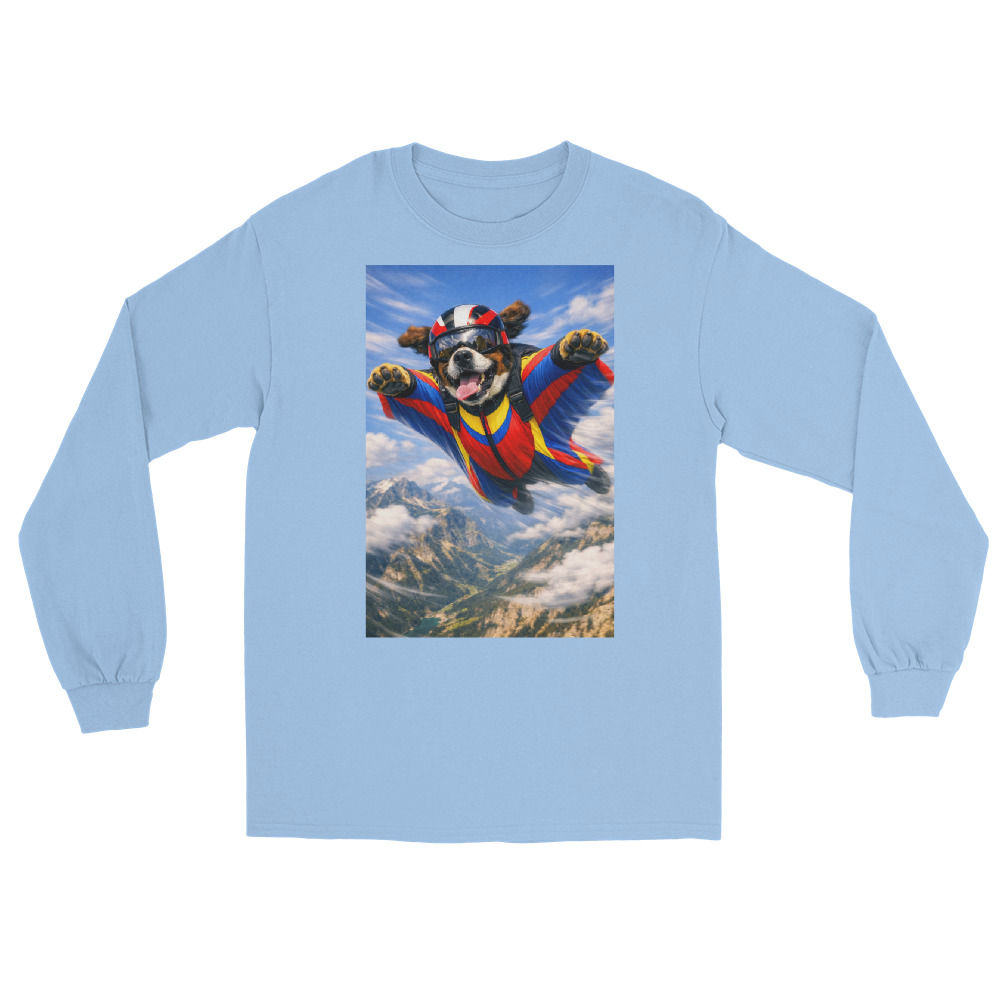 Saint Bernard - Wing Suit - Men’s Long Sleeve Shirt