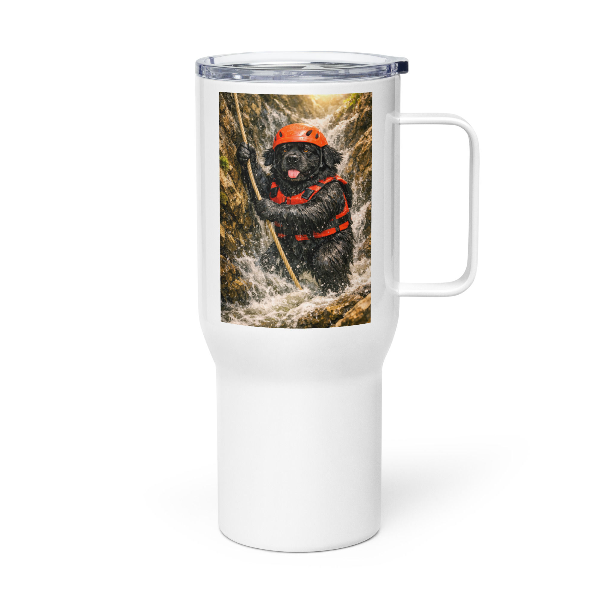 Newfoundland - Canyoning - Travel Mug with a Handle