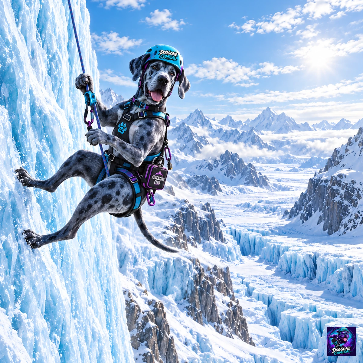 Great Dane — Abseiling