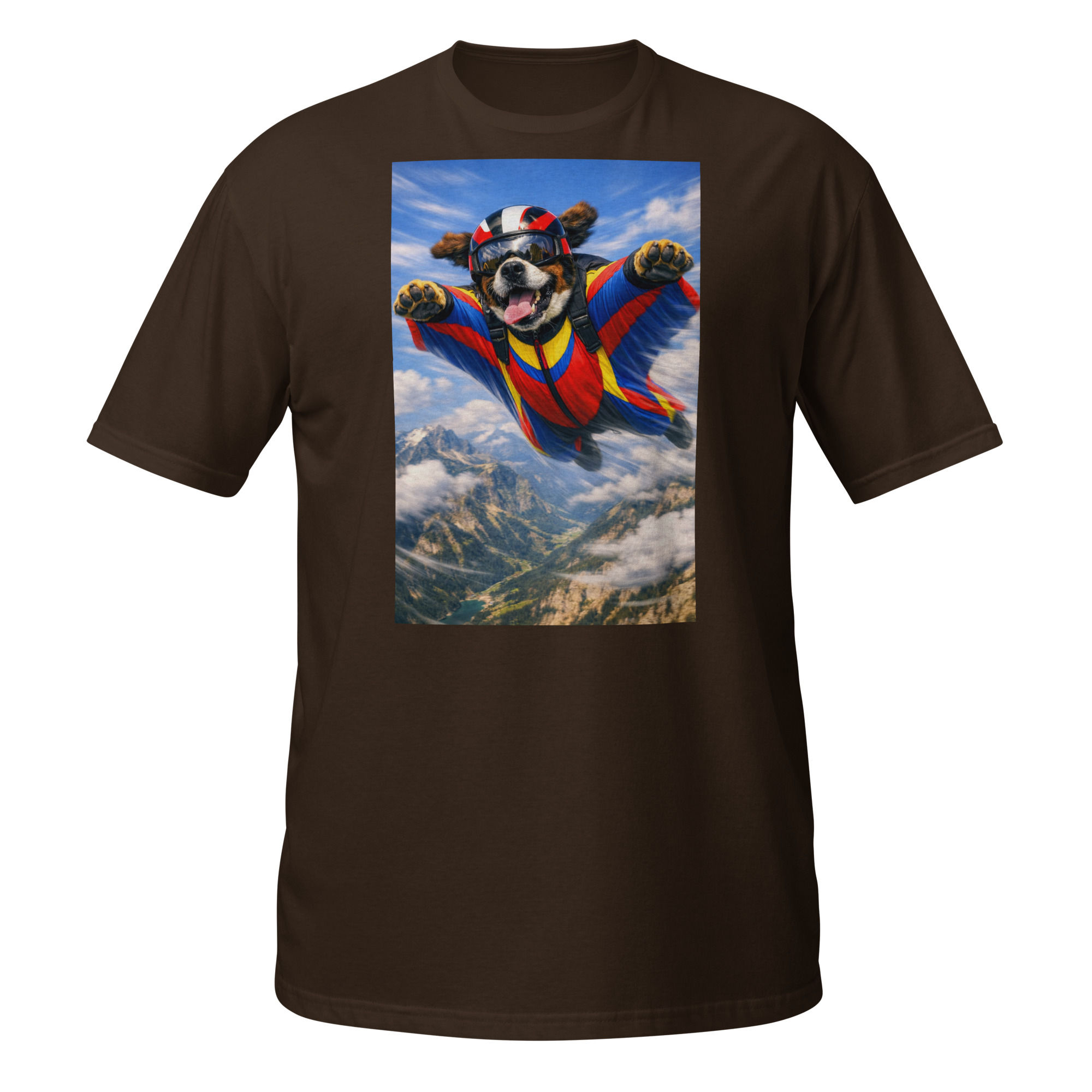 Saint Bernard - WingSuit - Unisex Softstyle T-Shirt