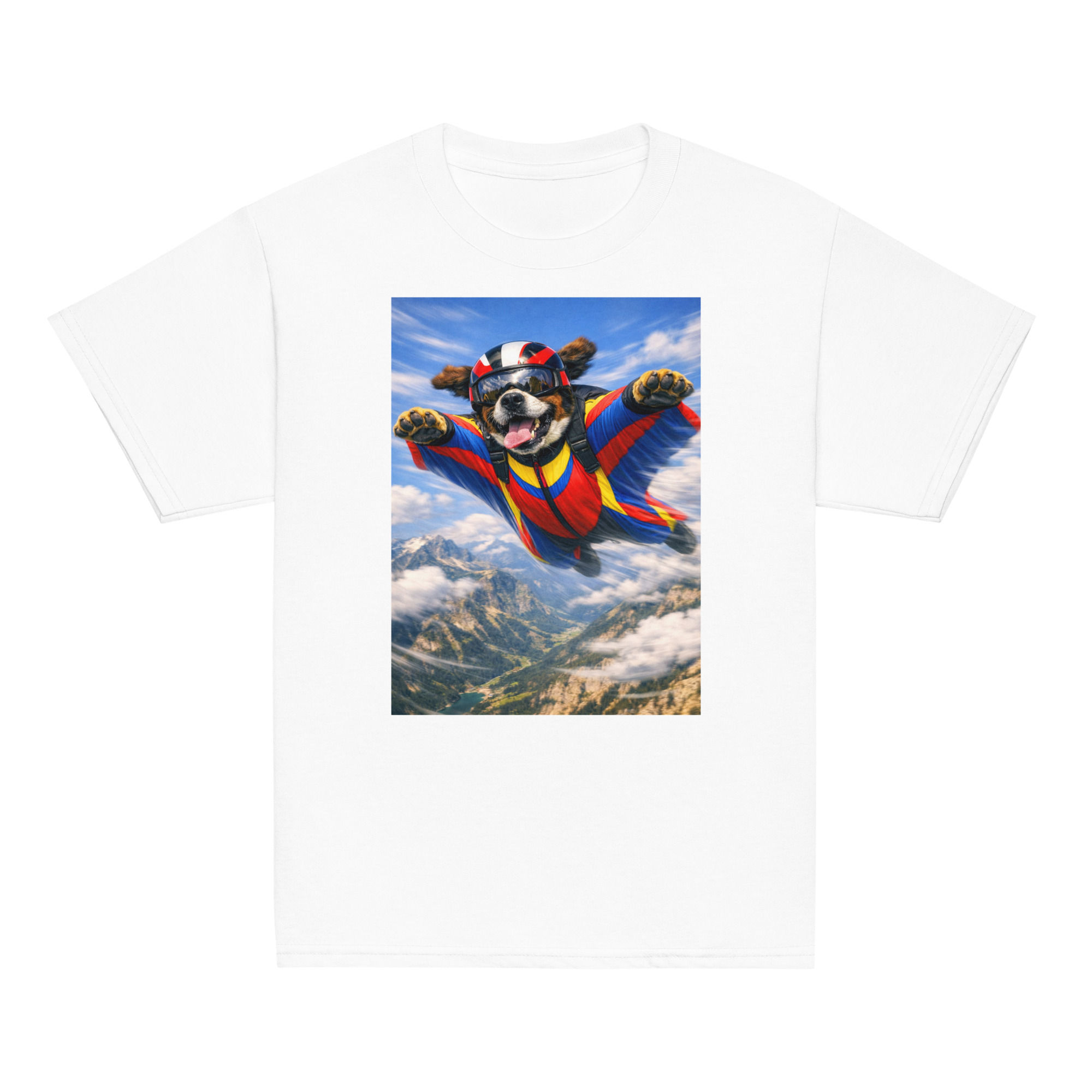 Saint Bernard - Wing Suit - Youth Classic Tee