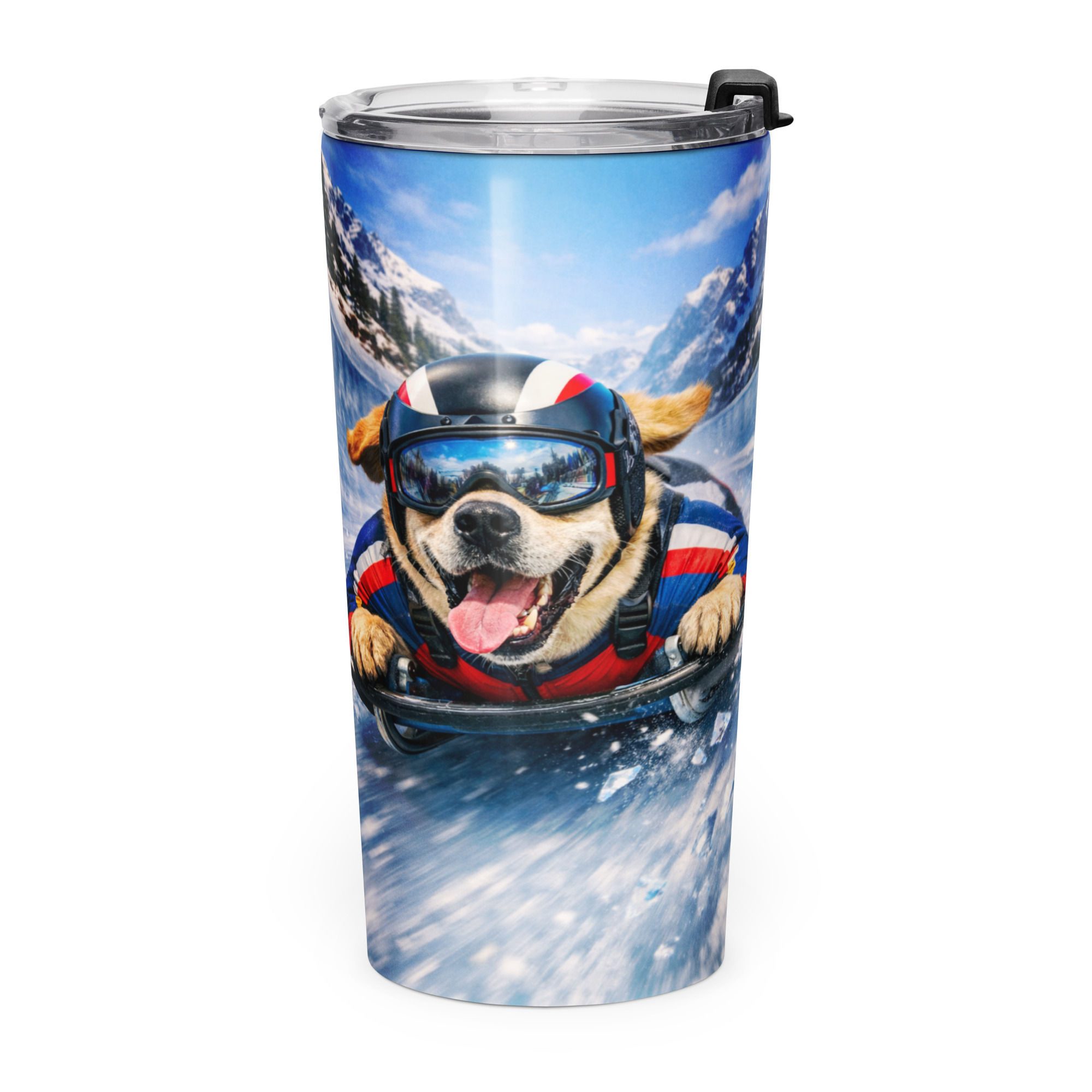 Labrador - Ice Luge - Tapered Stainless Steel Tumbler 20oz