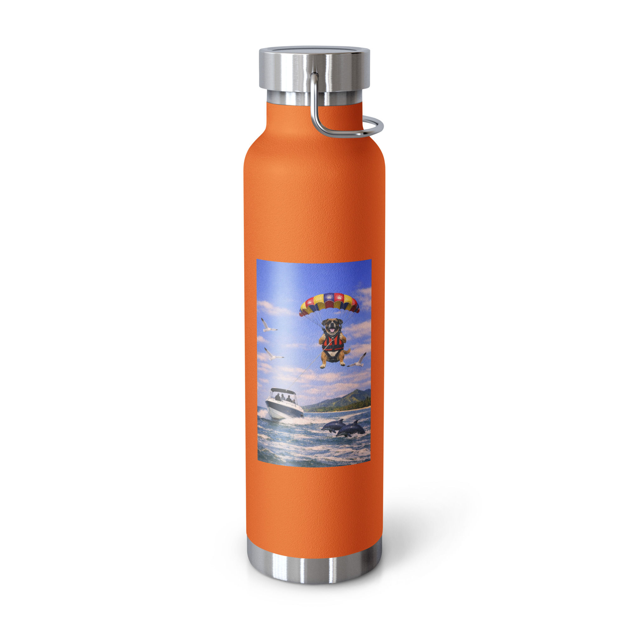 Boxer - Parasailing - Copper Vacuum Insulated Bottle (22oz)