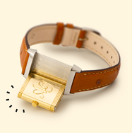 Montre vintage Reverso de chez Jaeger Lecoultre. La montre est sur bracelet autruche neuf Jaeger Lecoutre et son ardillon en acier signée JLC. L'acquisition de cette montre comprend son écrin d'origine, son certificat d'authenticité d'origine, son livret JLC , sa facture de révision complète et sa pochette de voyage.