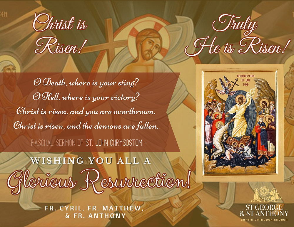 Christ is Risen! Truly He is Risen!