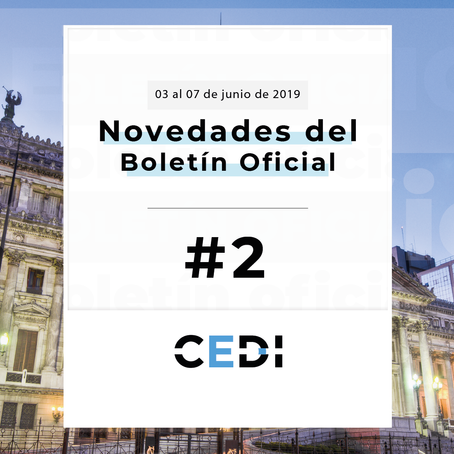 NOVEDADES DEL BOLETÍN OFICIAL #2 