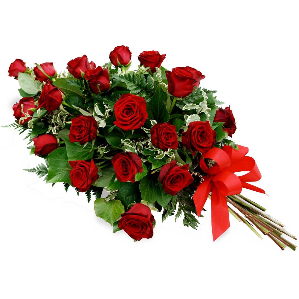 Funeral Tributes Floral Sympathy Flowers Single Ended Spray