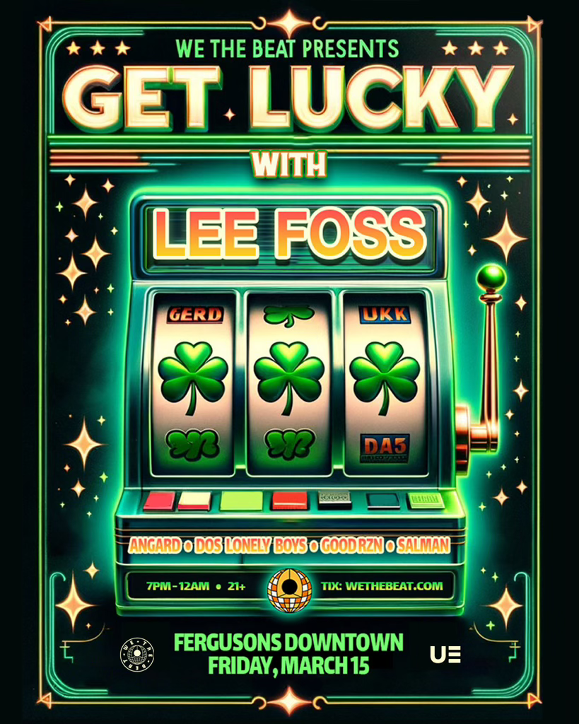 GET LUCKY 🍀  w/ LEE FOSS 