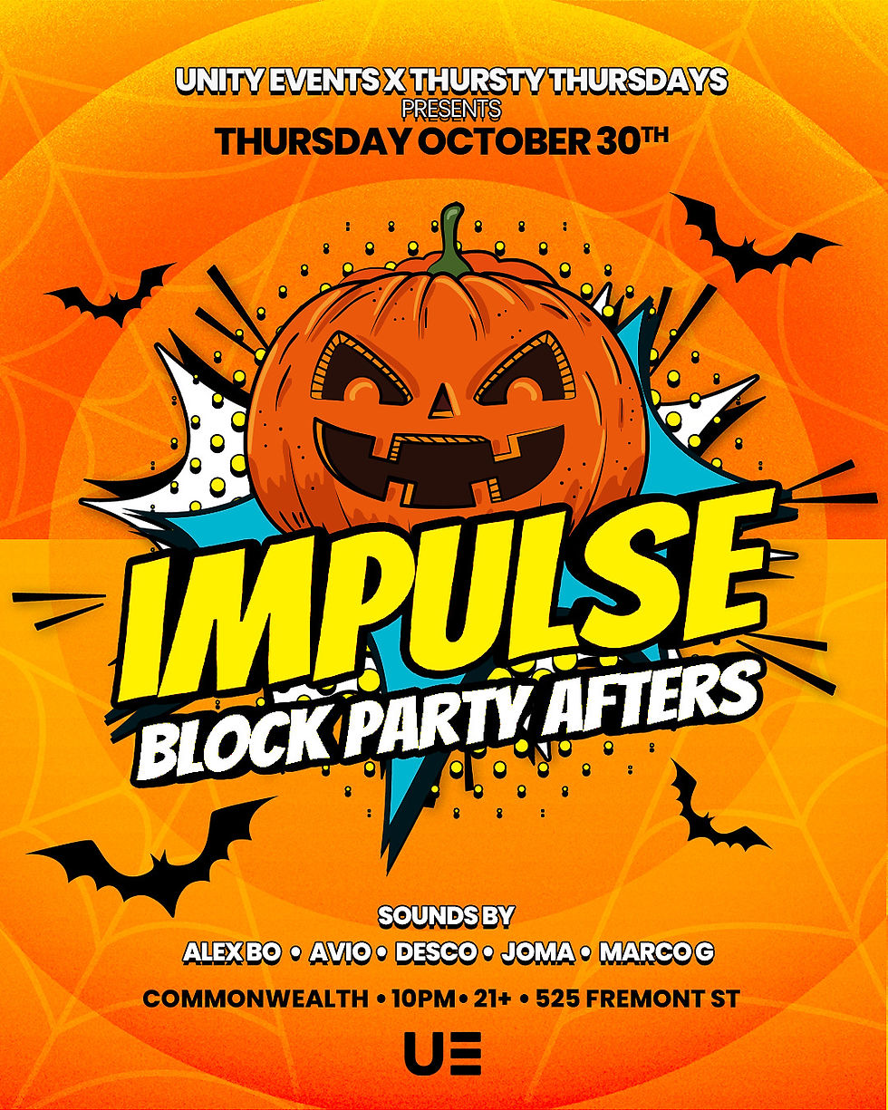 BLOCK PARTY AFTERS @ COMMONWEALTH