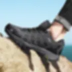 Miniatura: HIKEUP New Arrival Mens Hiking Shoes Breathable Lace Up Trekking Male Cushioning