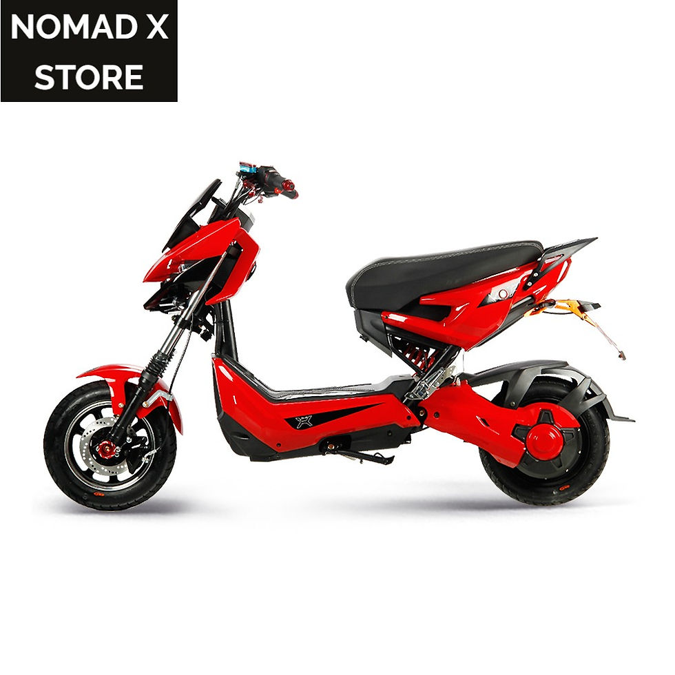 Thumbnail: 1000W Electric Scooter With Spring Shock Absorber and Anti-Theft Alarm