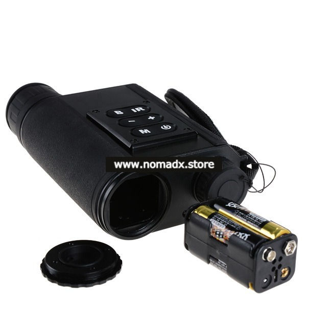 Thumbnail: 6x32 Digital Day and Night Vision Monocular With 1/4 Inch Camera Socket Adapter