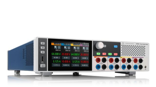 Thumbnail: R&S®NGP824 Power Supply at an angled profile