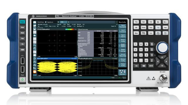 Thumbnail: R&S®FPL1026-P1 Spectrum Analyzer Front Panel Screen 3