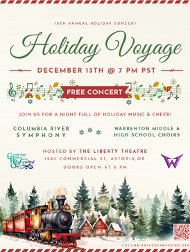 Holiday Voyage Concert 2025 flyer