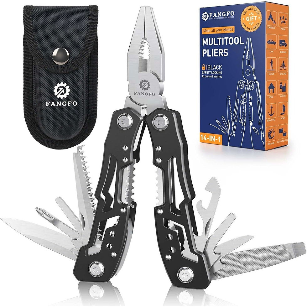 10 Pcs14-In-1 Multitool - Perfect for Outdoor, Home, and Auto Repair