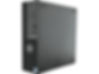 Front view of a Dell Precision 3430 Small Form Factor workstation featuring an Intel Xeon processor, black chassis with honey