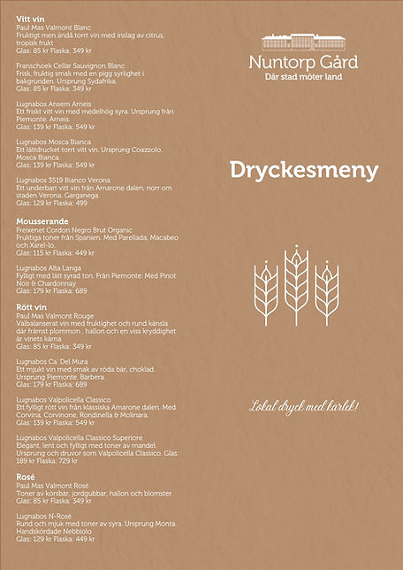 Dryckemeny sida 1