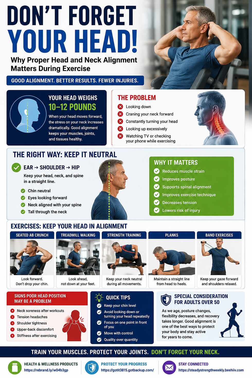 Don't Forget Your Head: Why Proper Head and Neck Alignment Matters During Exercise