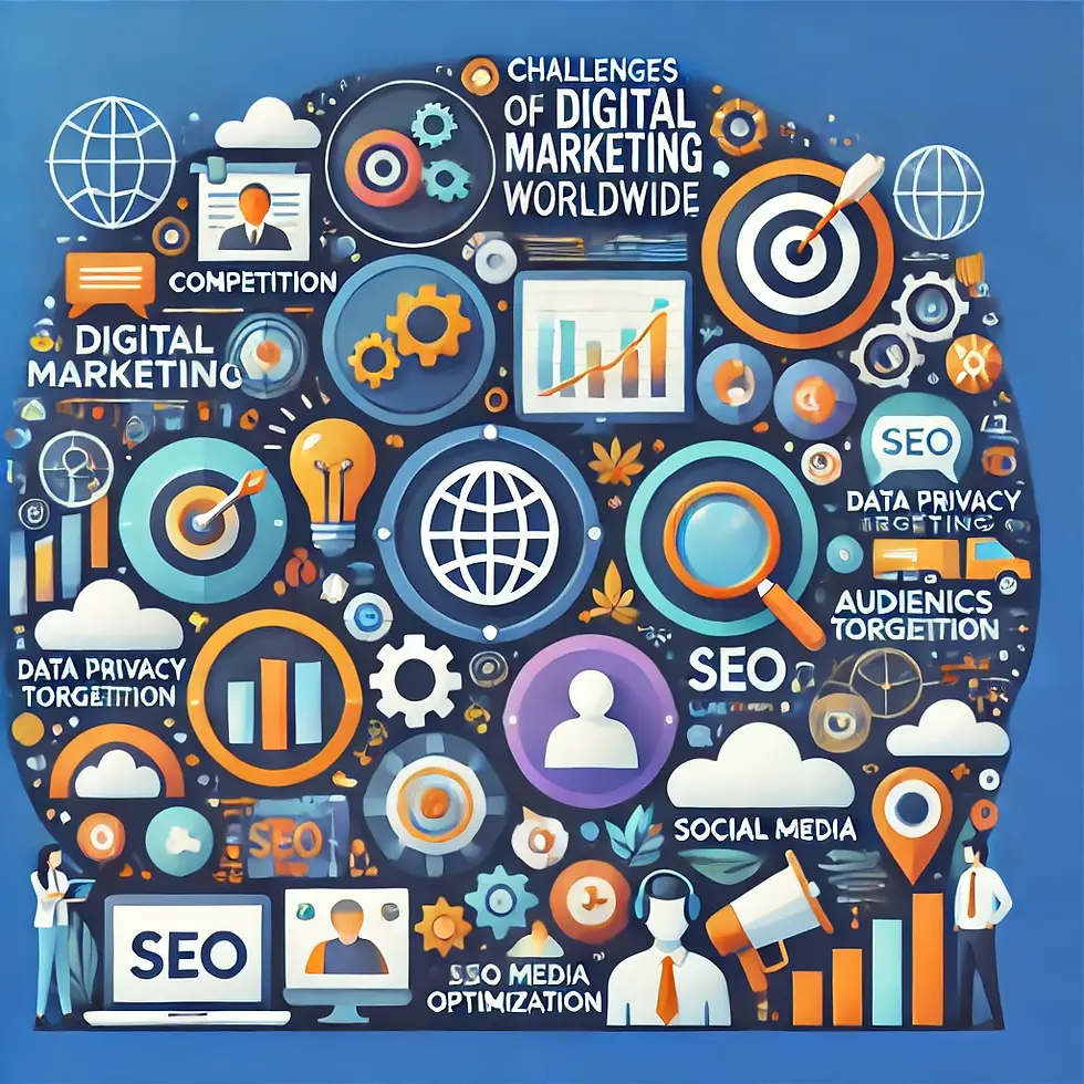 تحديات وحلول التسويق الرقمي في العالم